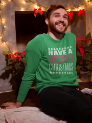 Have A Vegan Christmas Men's Apparel