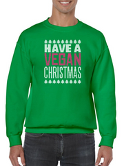 Have A Vegan Christmas Men's Apparel