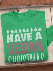 Have A Vegan Christmas Men's Apparel