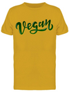 Vegan Hand Drawn Lettering Tee Men's -Image by Shutterstock