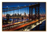 Twilight in Manhattan Acrylic Print Unframed Wall Art