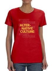 Alternative Culture T-shirt -SmartPrintsInk Designs - Anthro-Pop