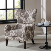 Arianna Swoop Wing Chair,FPF18-0428 - Anthro-Pop