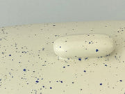 Butter Dish Light Speckled Blue Glaze - Anthro-Pop