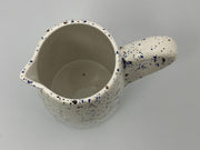 Butter Dish, Sugar Bowl, Milk Jug Set Speckled Blue Glaze - Anthro-Pop