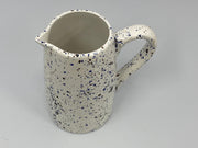 Butter Dish, Sugar Bowl, Milk Jug Set Speckled Blue Glaze - Anthro-Pop