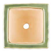 Ceramic Mini Planter Set - Green Square - Anthro-Pop