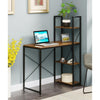 Designs2Go Office Workstation with Shelves, Barnwood/Black - Anthro-Pop