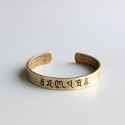 Tibetan handmade Brass Bracelets