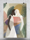 Girl In The Tropic Art Poster -Image by Shutterstock - Anthro-Pop