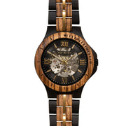 Gold Motus Watch | Sustainable | Wood watch | Vegan | Eco fashion - Anthro-Pop