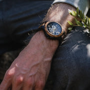 Gold Motus Watch | Sustainable | Wood watch | Vegan | Eco fashion - Anthro-Pop