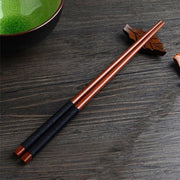 Handmade Japanese Natural Chestnut Wood Sushi Chopsticks - Anthro-Pop