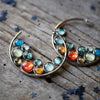 Solar System Hoop Earrings