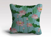 Lotus Love II Poster (1) Cushion/Pillow - Anthro-Pop