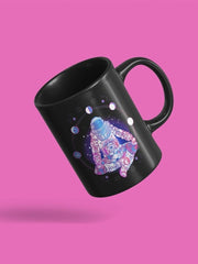 Meditating Astronaut Mug Unisex's -Image by Shutterstock - Anthro-Pop