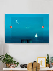 Ocean Painting Near Ocean Canvas -Image by Shutterstock - Anthro-Pop