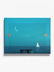 Ocean Painting Near Ocean Canvas -Image by Shutterstock - Anthro-Pop