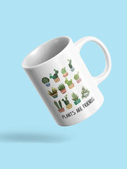 Plants Are Friends! Mug -SPIdeals Designs - Anthro-Pop