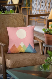 Rainbow Peak Cushion/Pillow - Anthro-Pop