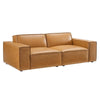 Restore Vegan Leather Loveseat - Tan EEI-4707-TAN - Anthro-Pop