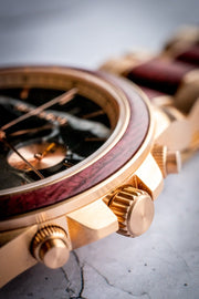 Royal Peltogyne Watch | Sustainable | Wood watch | Vegan | Eco fashion - Anthro-Pop