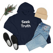 Seek Truth Hooded Sweatshirt - Anthro-Pop