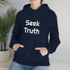 Seek Truth Hooded Sweatshirt - Anthro-Pop