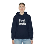 Seek Truth Hooded Sweatshirt - Anthro-Pop