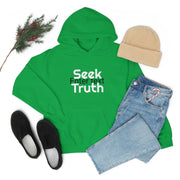 Seek Truth Hooded Sweatshirt - Anthro-Pop