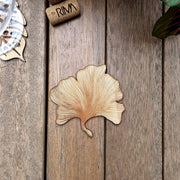 Set of 6 Nature Wood Coasters - Housewarming Gift - Leaves Cup Holders - Anthro-Pop