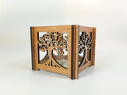 Tree of Life Hurricane Votive Holder - Anthro-Pop